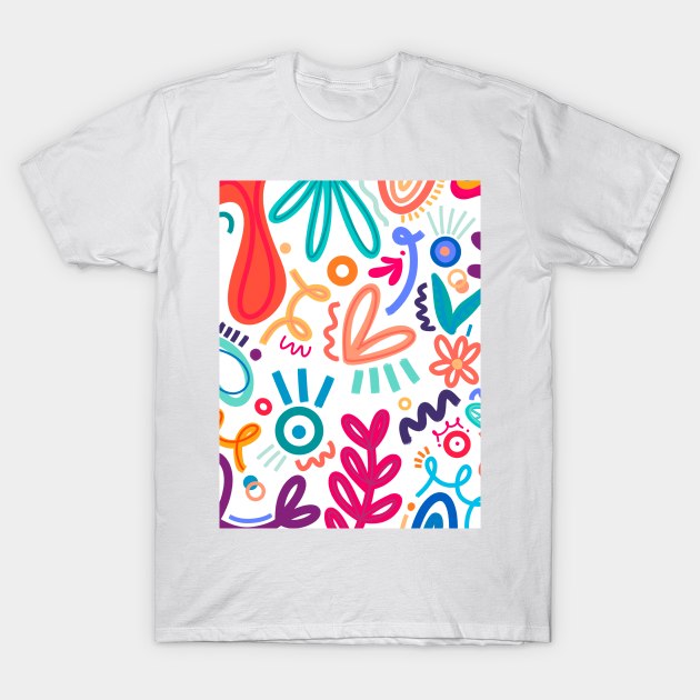 shapes and colors T-Shirt by AS.PAINTINGS